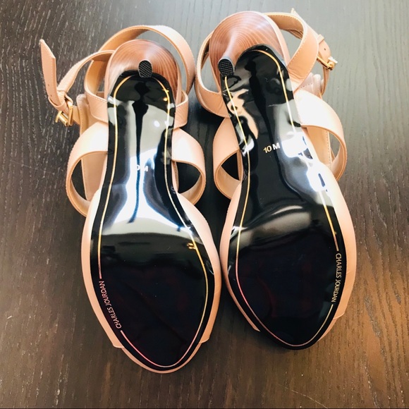 NWOT Charles Jourdan Stilettos with Fringe - Picture 7 of 8